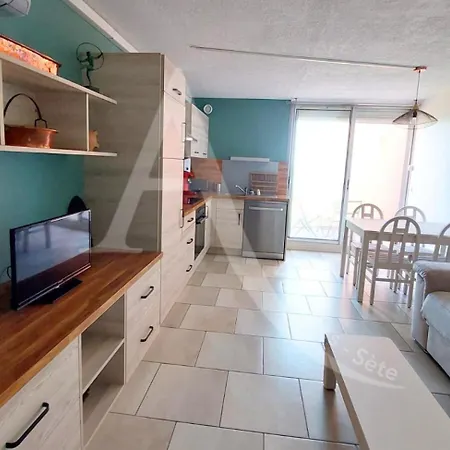 Cap Corniche Piscine, 4 Personnes Clim, Wifi Et Parking Sète