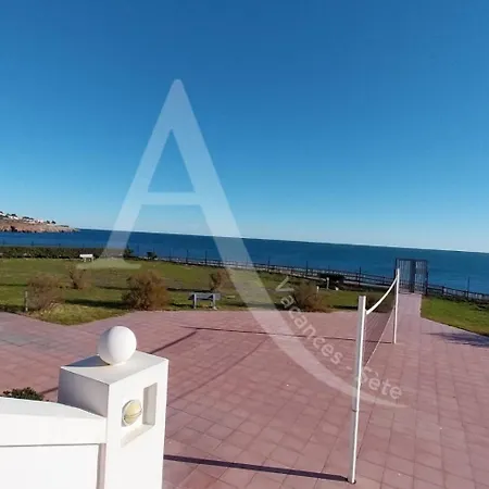 Apartmán Cap Corniche Piscine, 4 Personnes Clim, Wifi Et Parking Sète